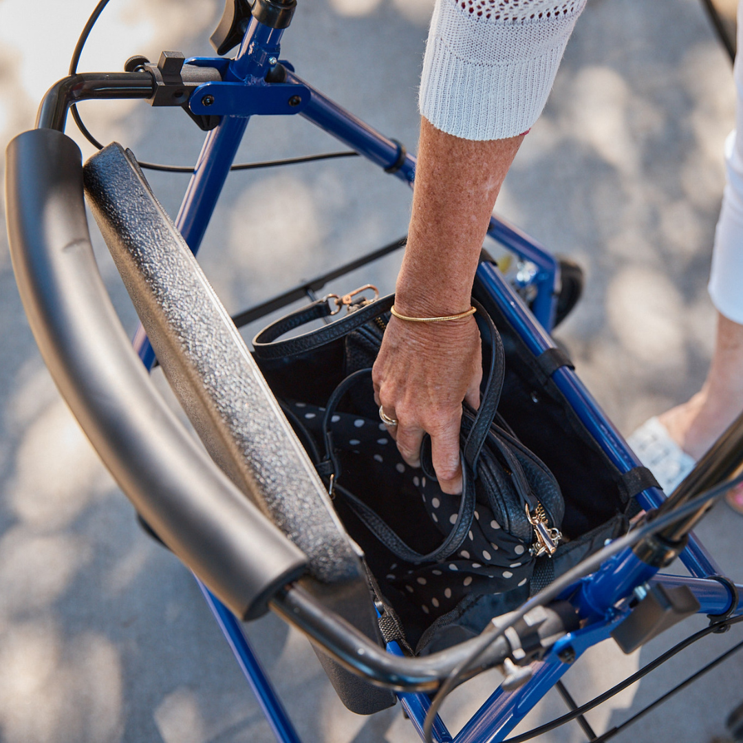Four Wheeled 7.3" Castors Rollator