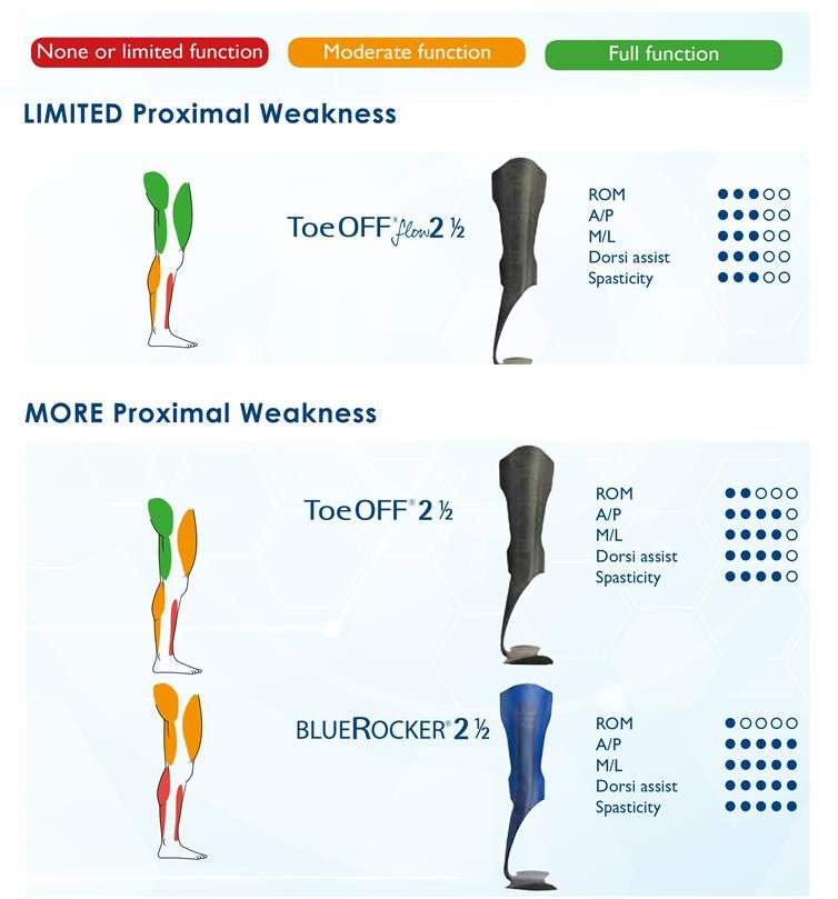 Allard AFO ToeOFF Flow 2 1/2