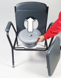 Bedside Commode (AML25041) Spare Bucket with Lid