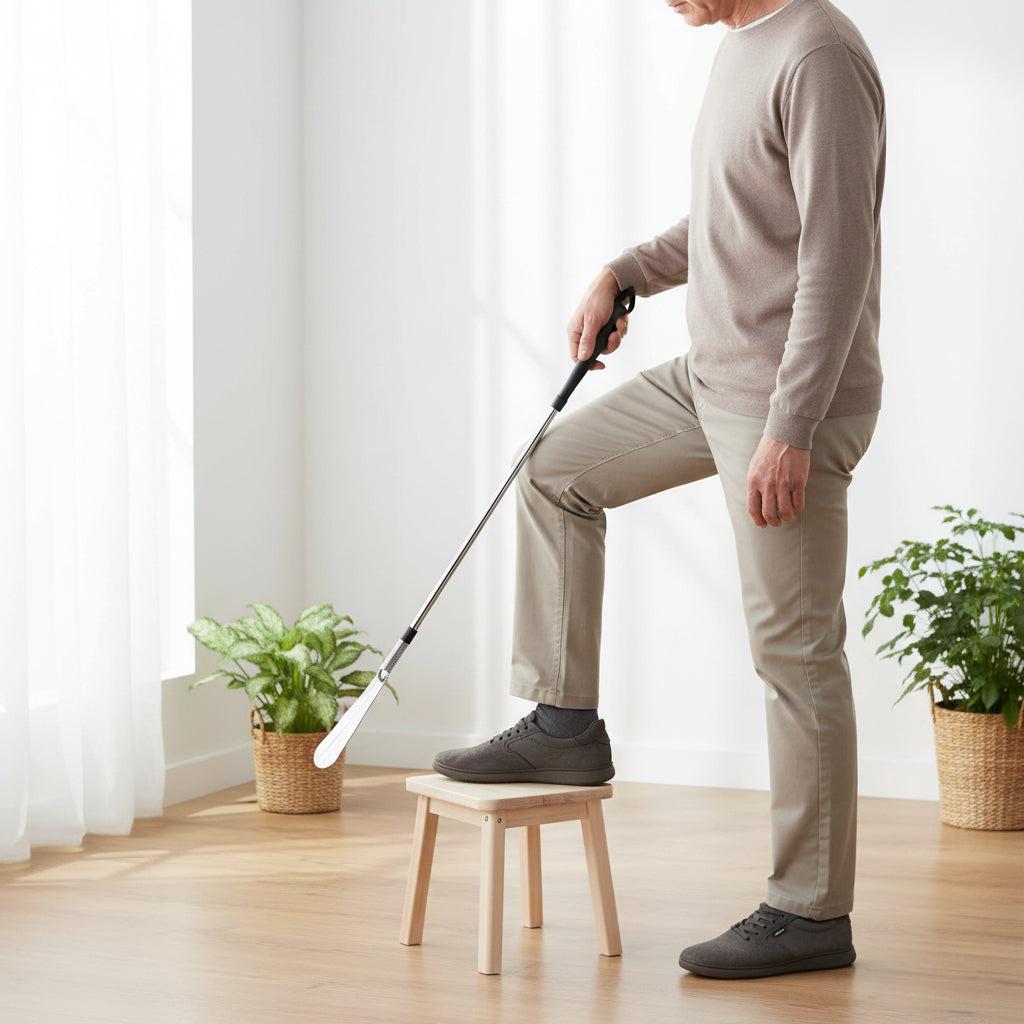 Chrome Plated Shoe Horn