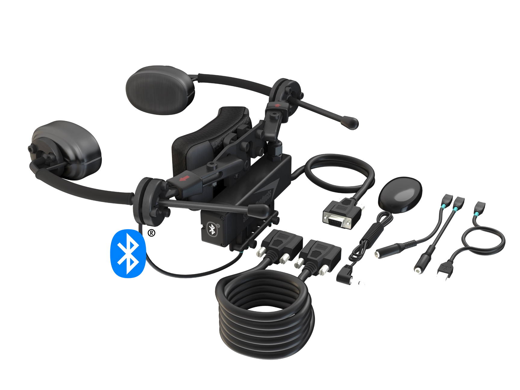 Stealth UniLink i-Drive Bluetooth Pro Series Head Support