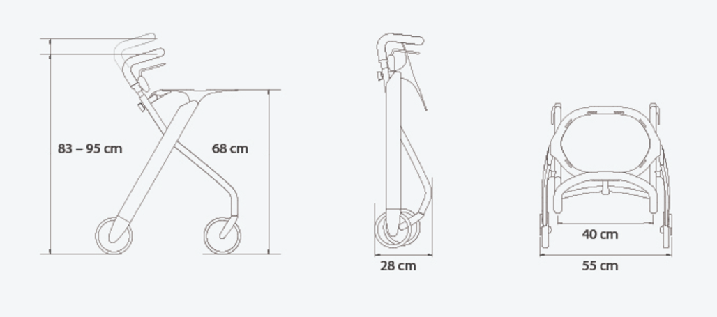 Let's Dream Indoor Rollator