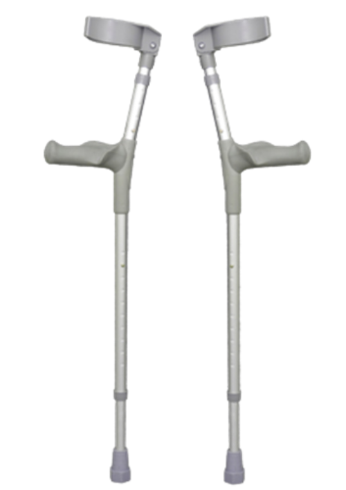 Forearm Crutches - Comfy Handle - Pair