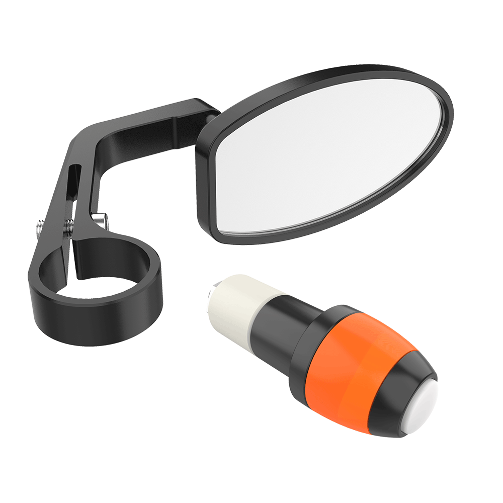 Rear-view Mirror with LED Lamp for PAWS