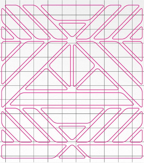 Reflective Sticker - Delta