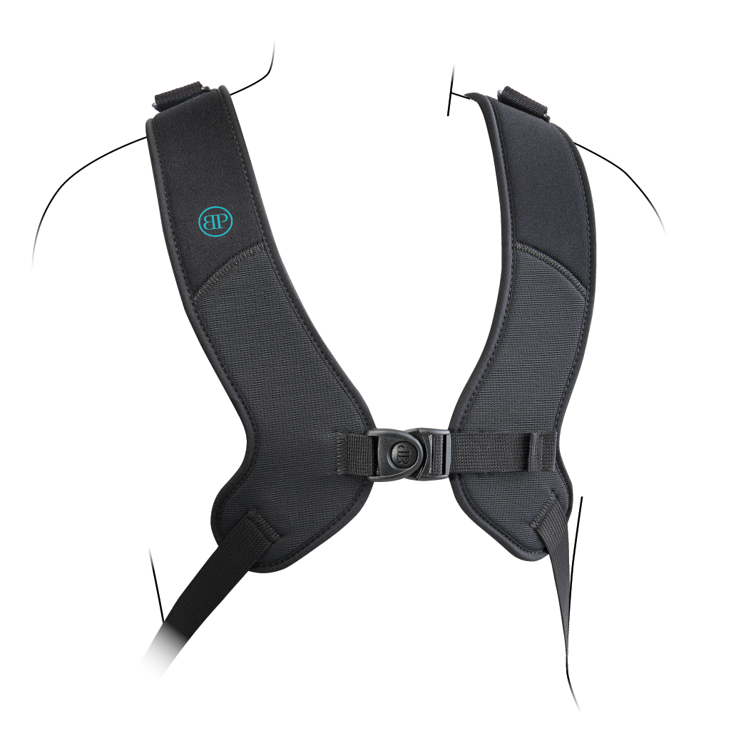 Bodypoint Pivotfit Shoulder Harness - Flat Mount