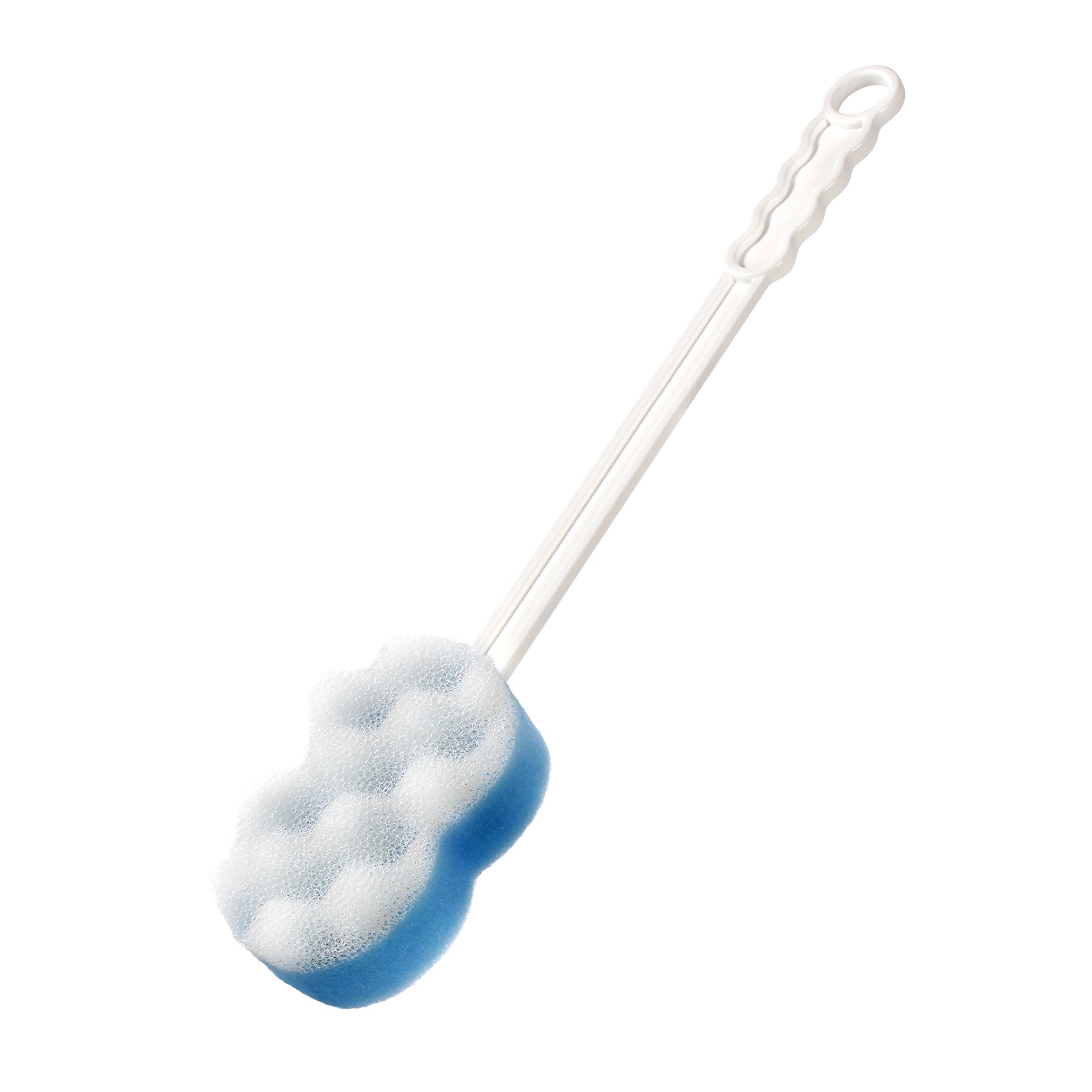 Long Handed Bath Sponge 2 in 1