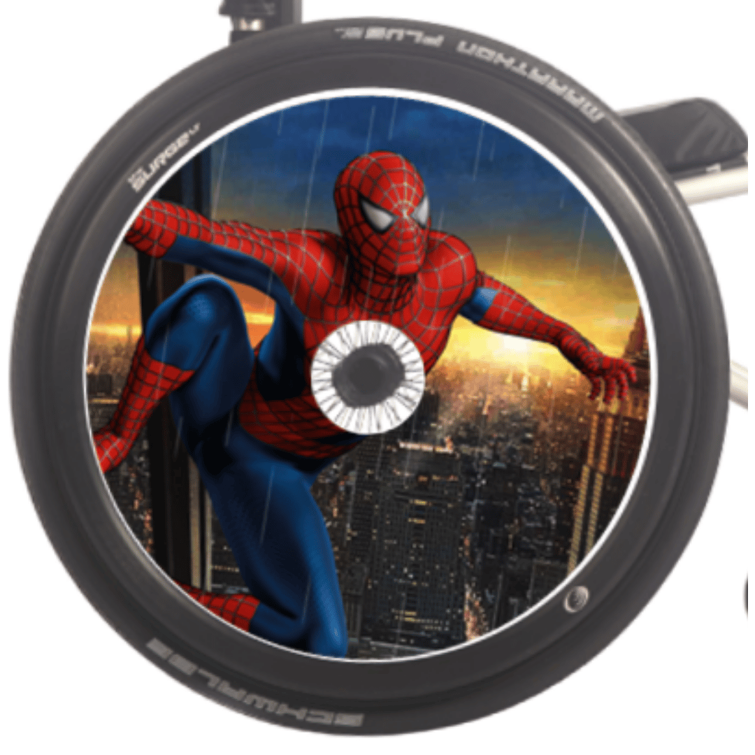Spiderman 28" Spoke Guards
