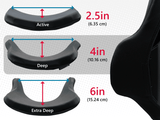 ADI Replacement Foam | Flat Top Back