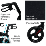 Deluxe Bariatric Rollator