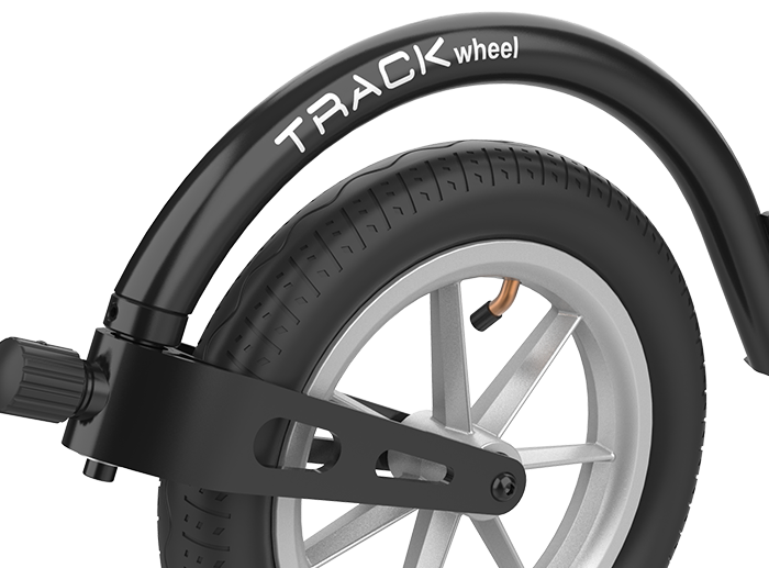 Double Arm Aluminium 12" Outdoor Track Wheel