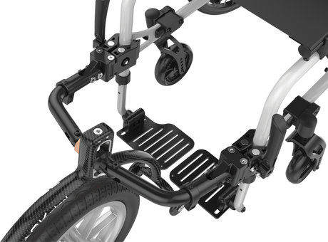 Double Arm Aluminium 12" Outdoor Track Wheel