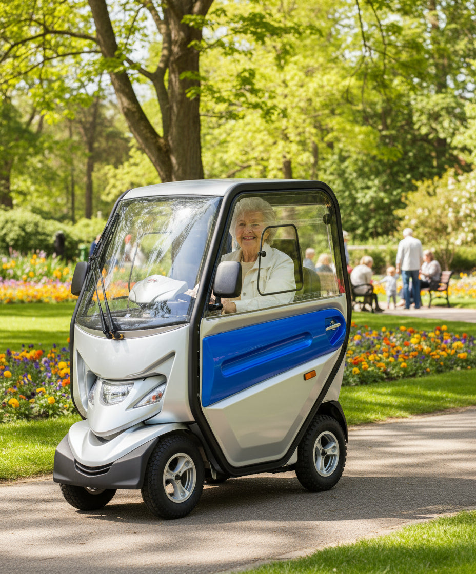 CTM HS-928 Deluxe Mobility Scooter with Cabin